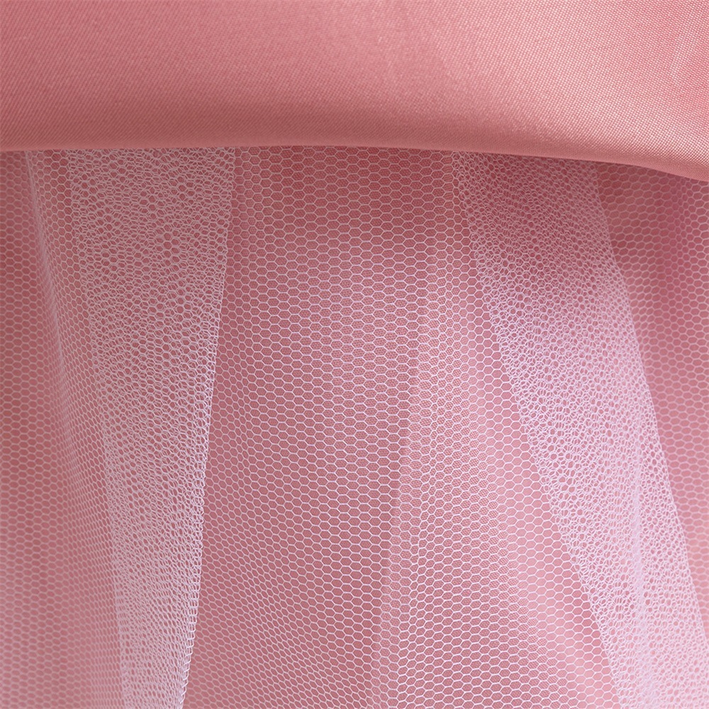 Mesh Rosette Sleeveless Midi Dresses - image 53