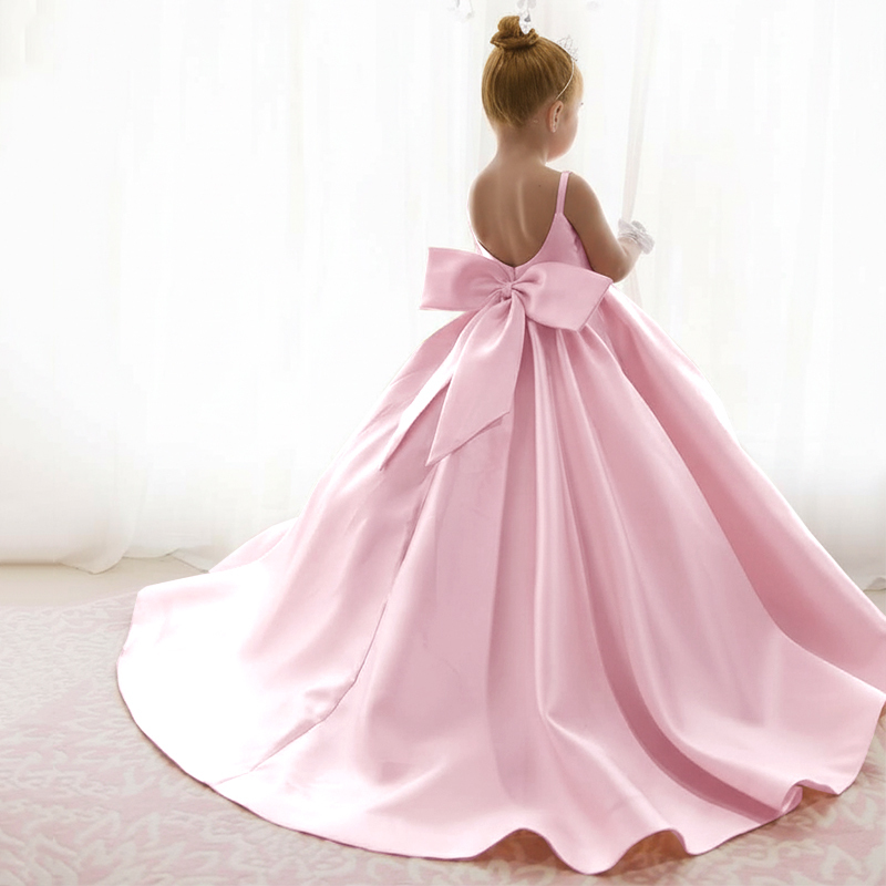 Satin Bow Sleeveless Maxi Dresses - image 28