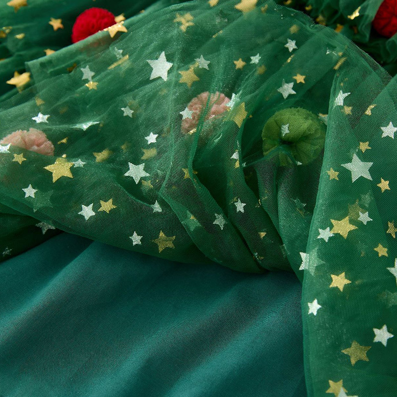 Mesh Folds Sleeveless Mid-long Dresses - image 13