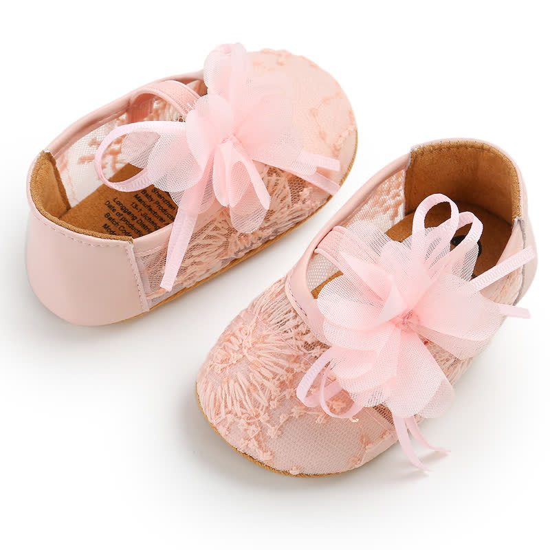 Solid Rosette Round Toe Flats - image 16