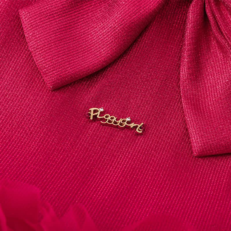 Twill & Mesh  Sleeveless Mid-long Dresses - image 32