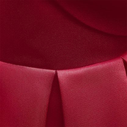 Satin Bow Cap Sleeve Midi Dresses - image 16