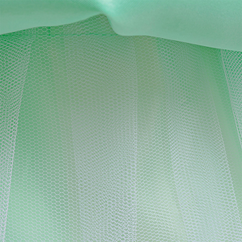 Mesh Lace Bow Lace Imitation Pearls Short Sleeve Mid-long Dresses - image 31