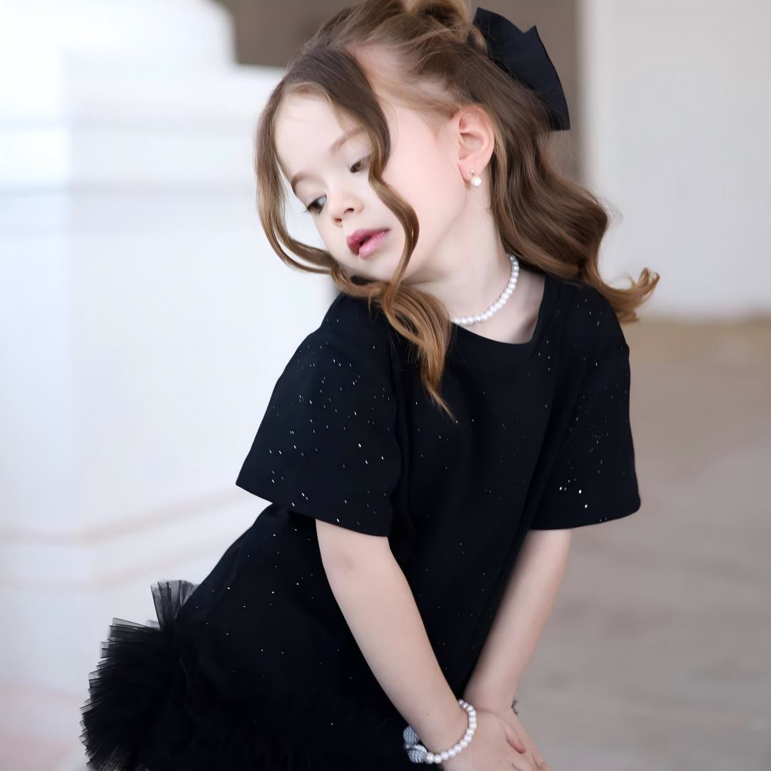 Cotton-Blend Split Joint Short Sleeve Midi Dresses - image 10