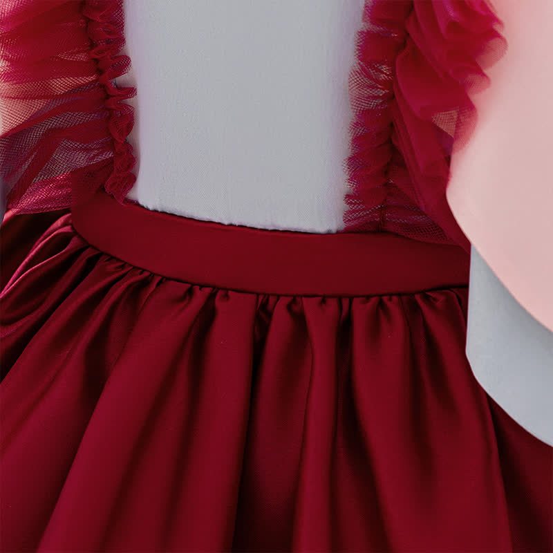 Satin & Mesh Maxi Dresses - image 7