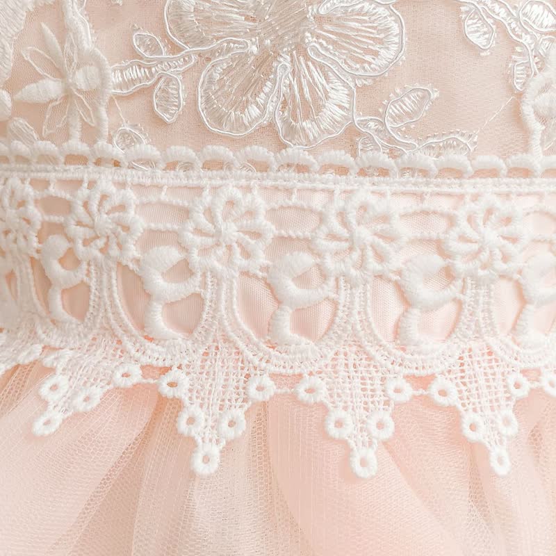 Mesh Lace Edge Sleeveless Short Dresses - image 3