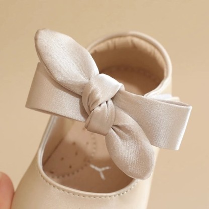 Solid Bow Round Toe Mary Janes - image 6