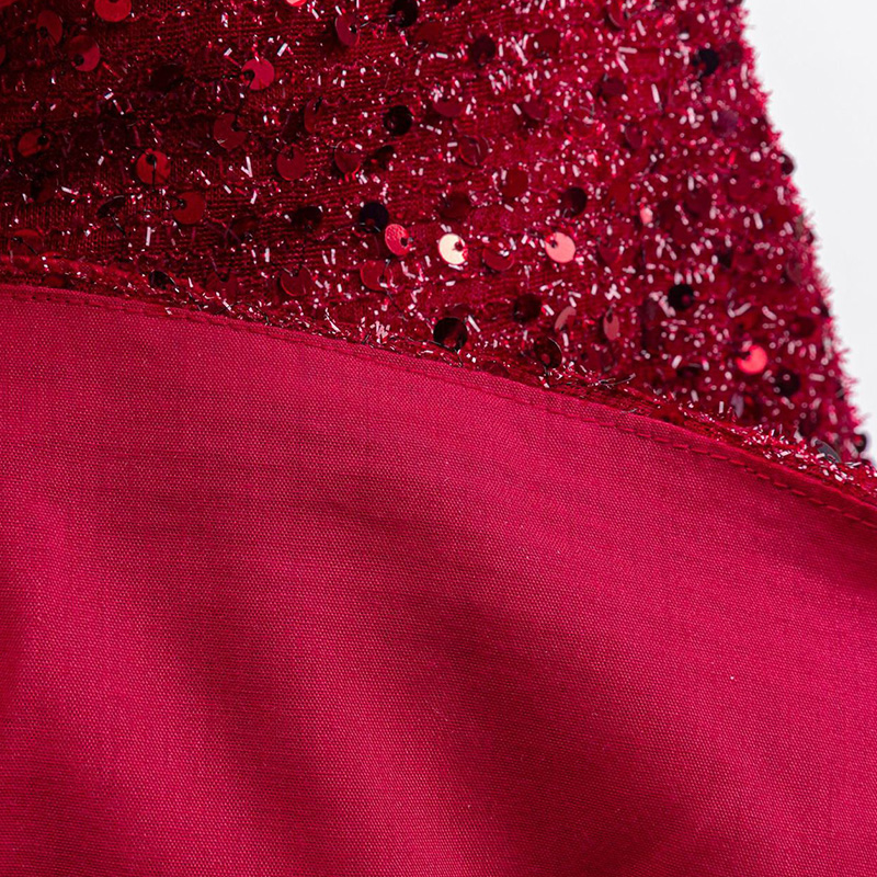 Glitter Rosette Sleeveless Midi Dresses - image 7