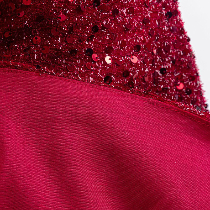 Glitter Rosette Sleeveless Midi Dresses - image 7