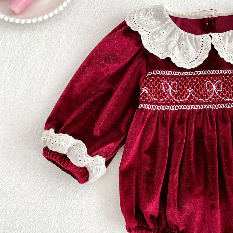 Velvet Scramble Long Sleeve Midi Dresses & Bodysuit - image 17