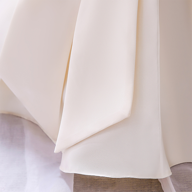 Satin Bow Sleeveless Regular Dresses - image 29