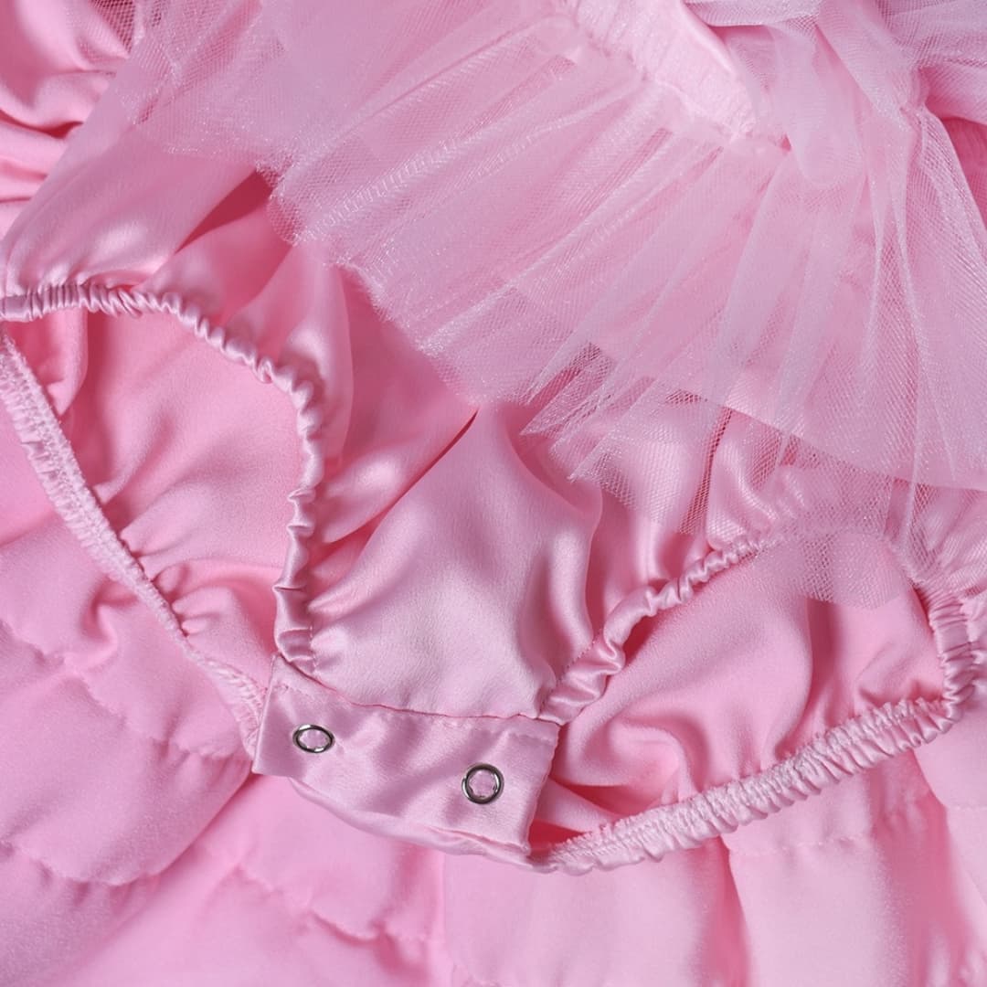 Mesh Backless Feather-trimmed Sleeveless Midi Dresses - image 7