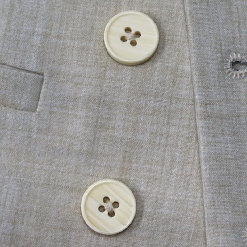 Chemical Fiber Blendlong Sleeveloose5-piece Formal Suit - image 8