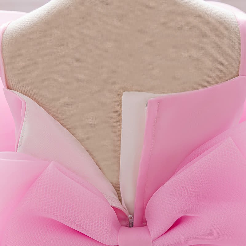 Organza Bow Rosette Maxi Dresses - image 14