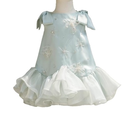 Satin Rosette Sleeveless Midi Dresses - image 7