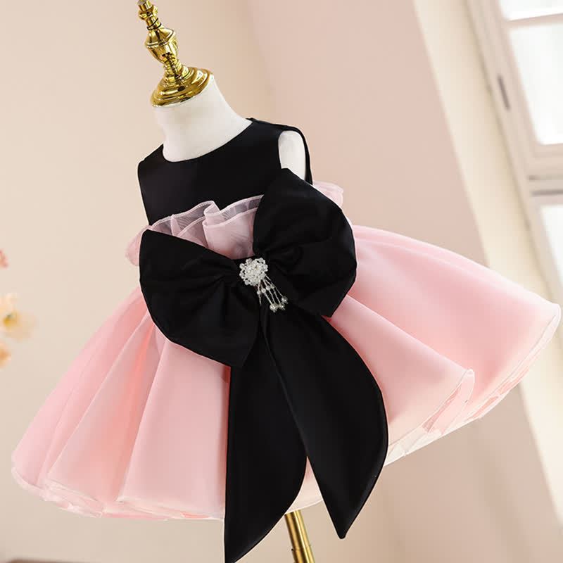 Organza Bow Sleeveless Midi Dresses - image 3