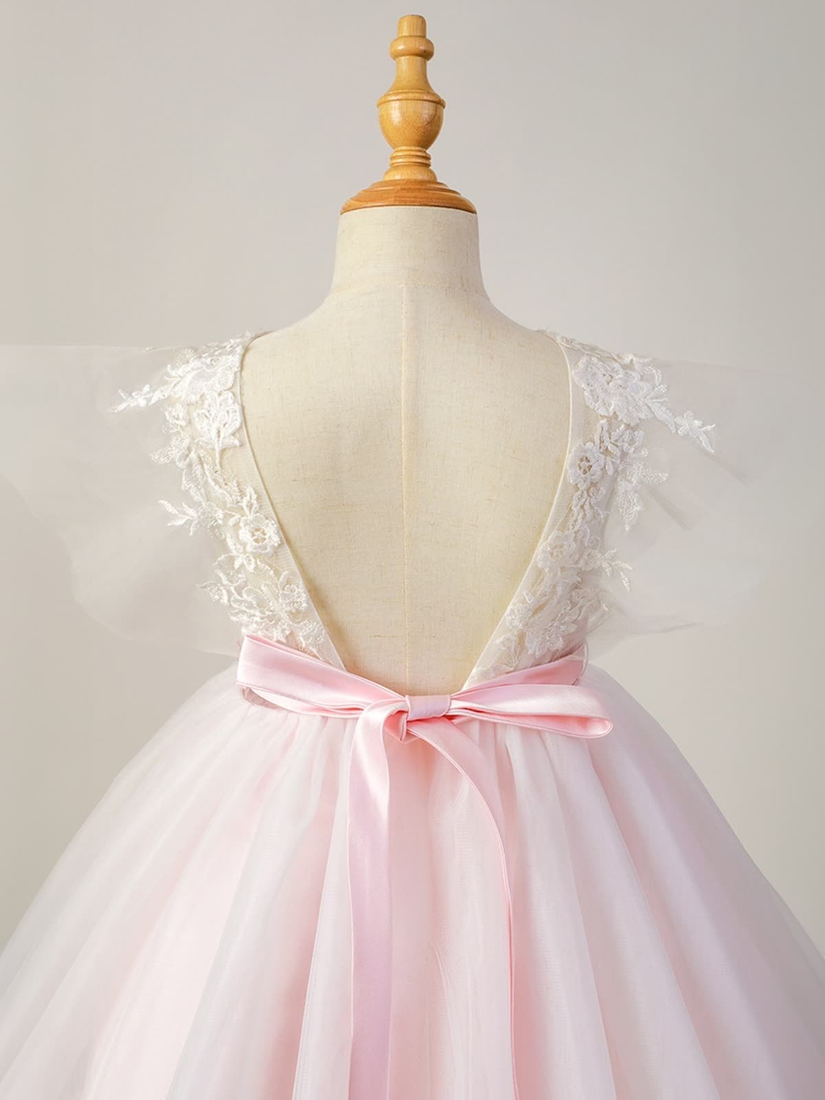 Mesh Applique Sleeveless Short Dresses - image 9