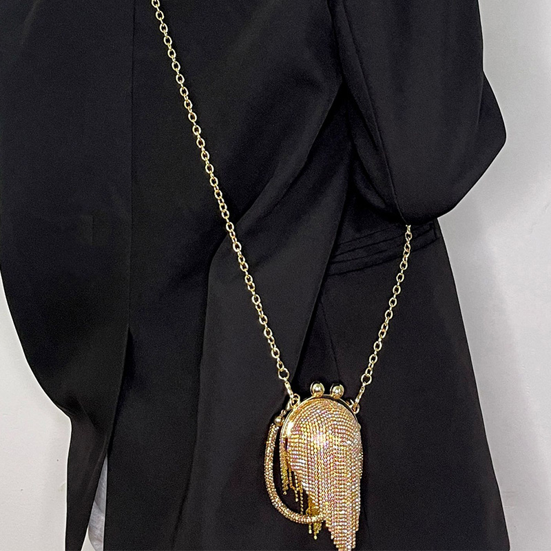 Solid With Pearls Bags - image 11