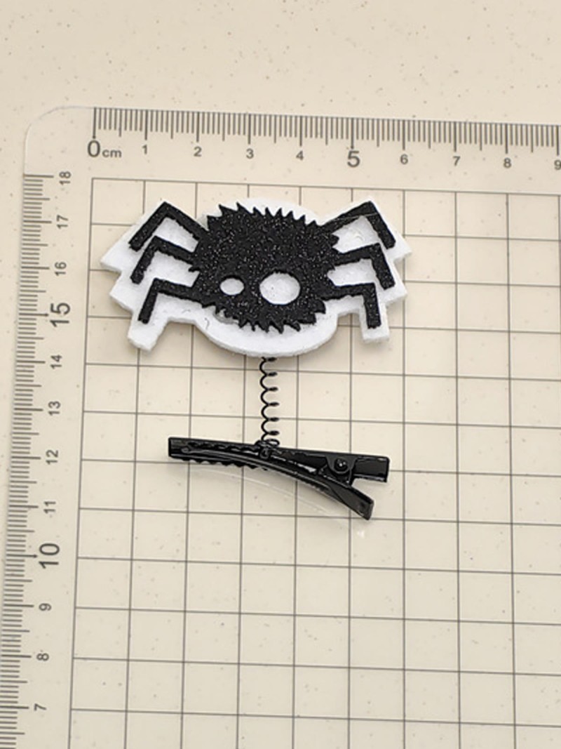 Halloween With Glitter Hair Accessories - Spider - One size - image 8