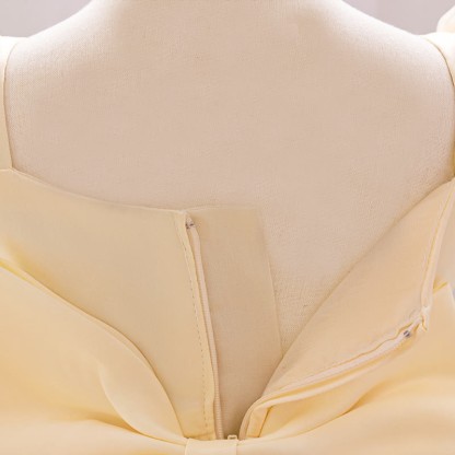 Mesh Rosette Maxi Dresses - image 15