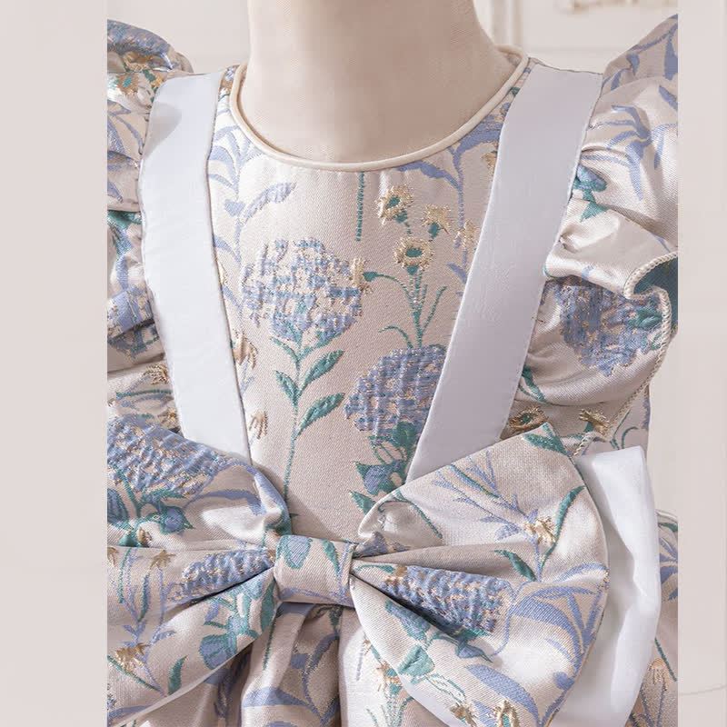 [Archive Sale] Jacquard Bow Maxi Dresses - image 5