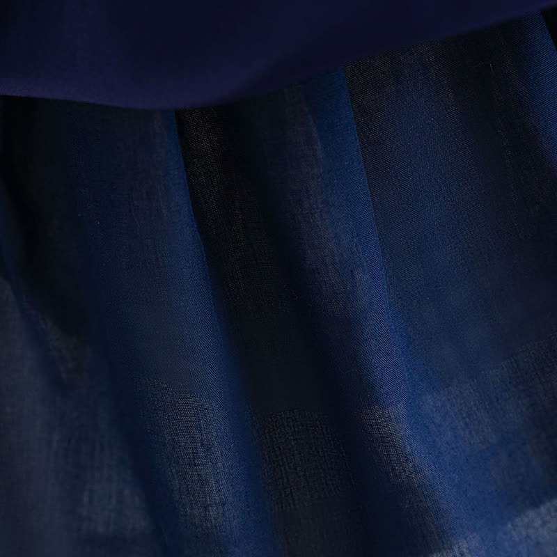 Organza  Short Sleeve Mid-long Dresses - image 8
