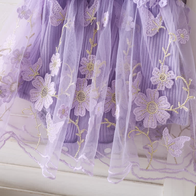 100% Cotton Split Joint Rosette Cap Sleeve Midi Bodysuit - image 26