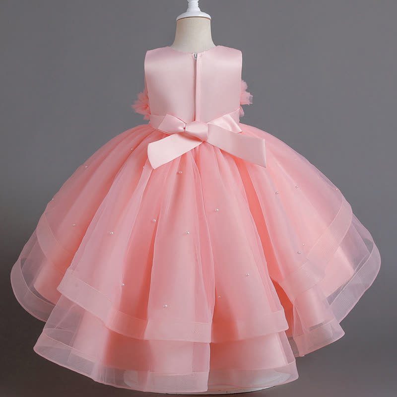 [Archive Sale] Mesh Beaded Sleeveless Maxi Dresses - image 3