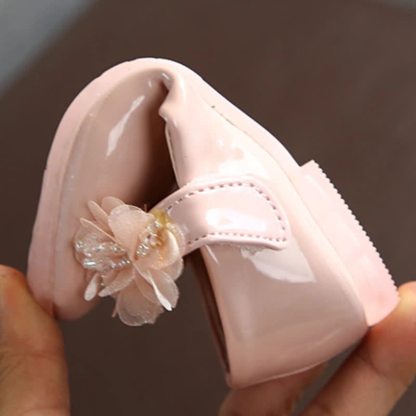 Solid Rosette Almond Toe Mary Janes - image 11