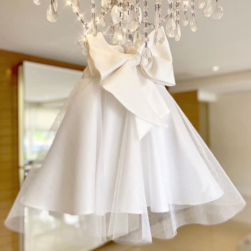 Voile Bow Sleeveless Midi Dresses - image 9