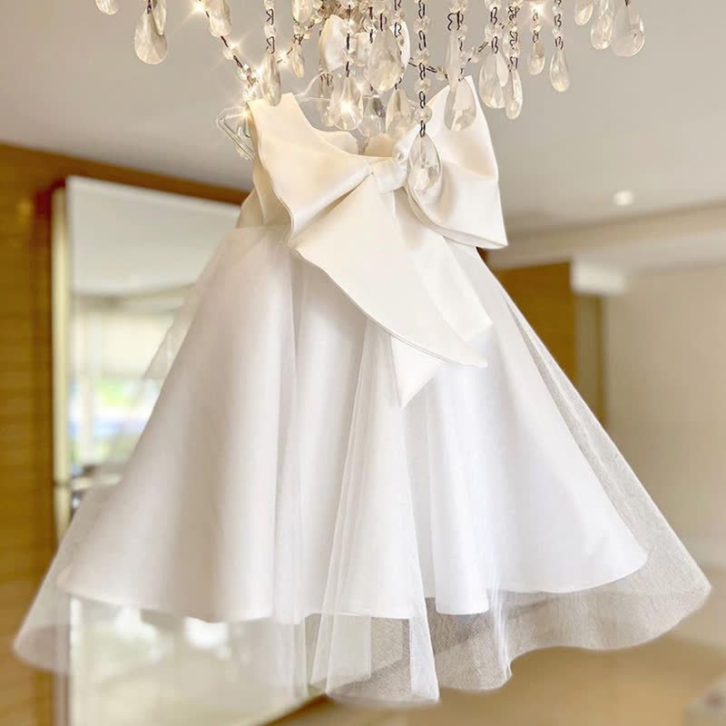 Voile Bow Sleeveless Midi Dresses - image 9