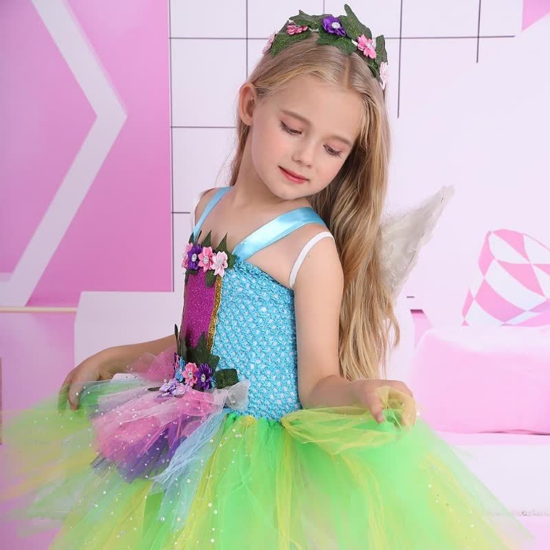 Mesh Rosette Sleeveless Midi Dresses - image 4