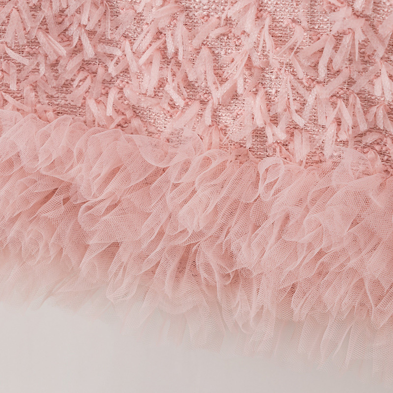 Faux Fur Split Joint Sleeveless Midi Dresses - image 19