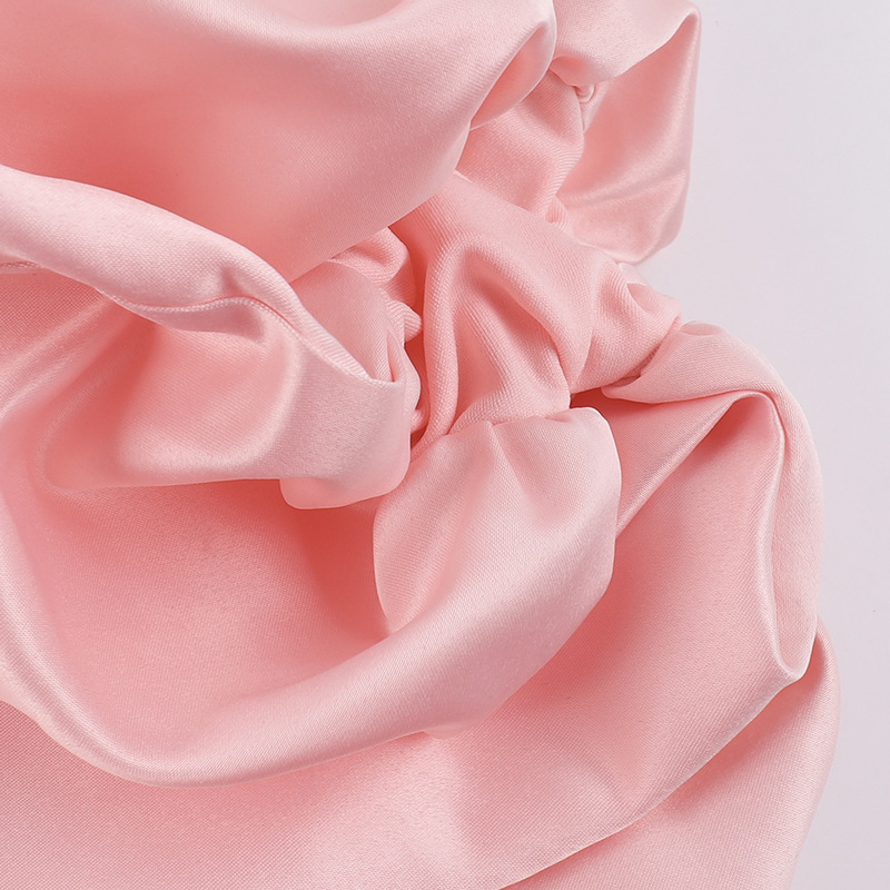 Satin Bow Sleeveless Short Dresses - image 13