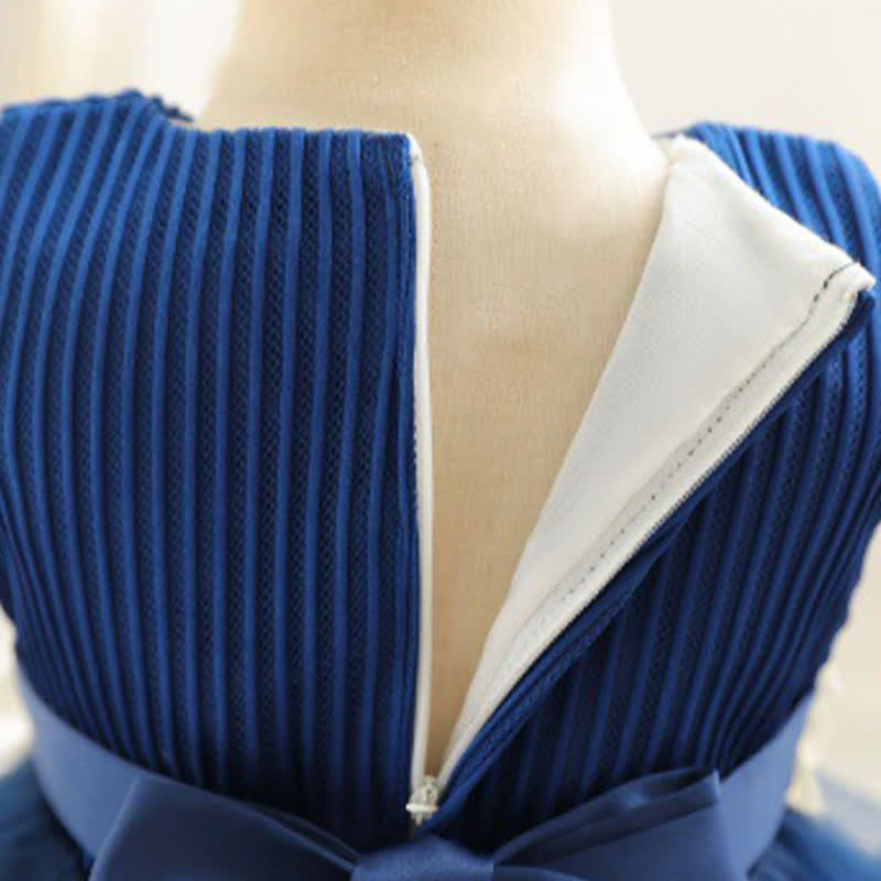 Mesh Rosette Sleeveless Midi Dresses - image 18