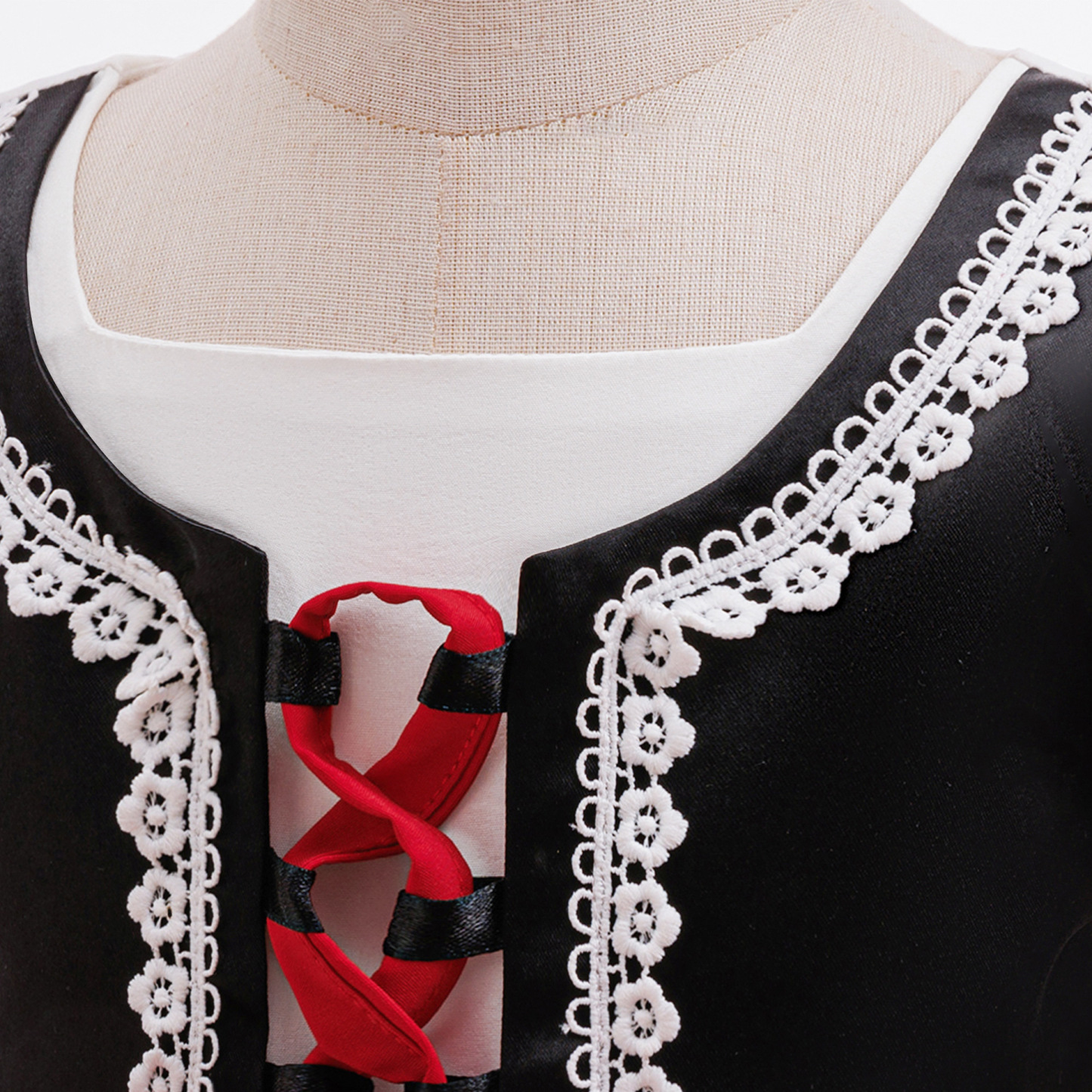 [Archive Sale] Chemical Fiber Blend Drawcord Long Sleeve Midi Dresses - image 5