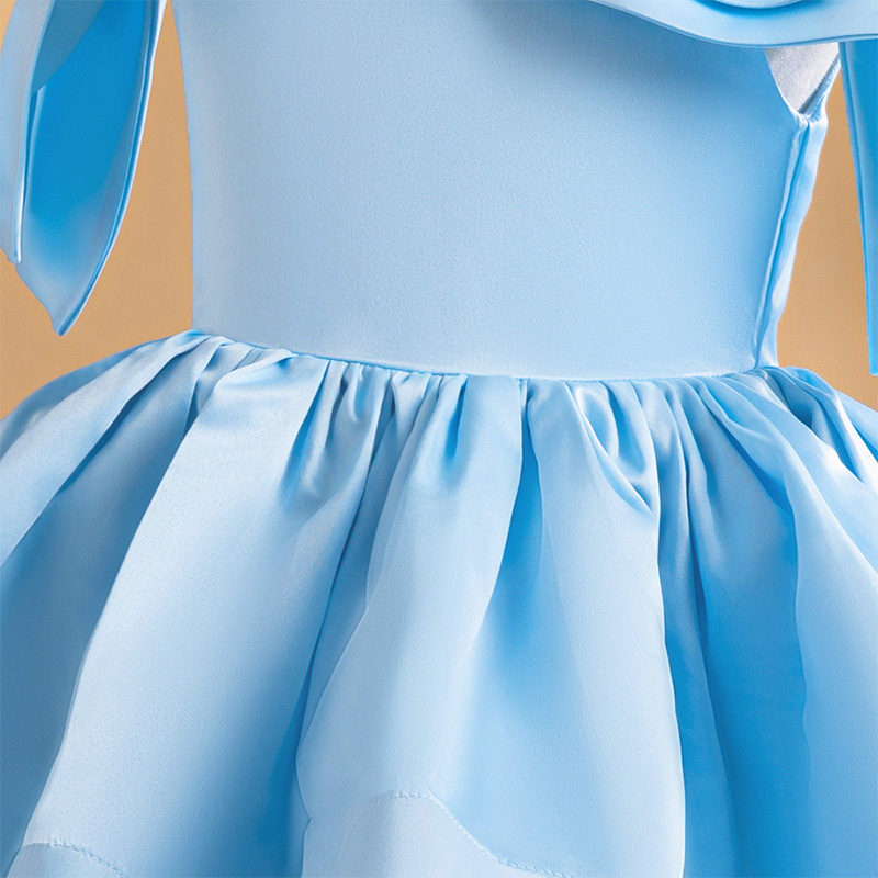 Satin Bow Sleeveless Midi Dresses - image 21