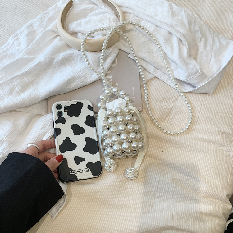 Solid With Pearls Bags - image 8