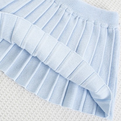 [Archive Sale] Yarn/wool Yarn Embroidery Long Sleeve Regular Two-piece Set - image 13