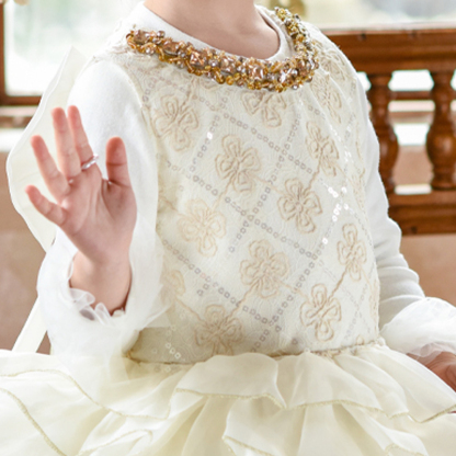 Glitter Folds Long Sleeve Midi Two-piece Set&tops - image 9