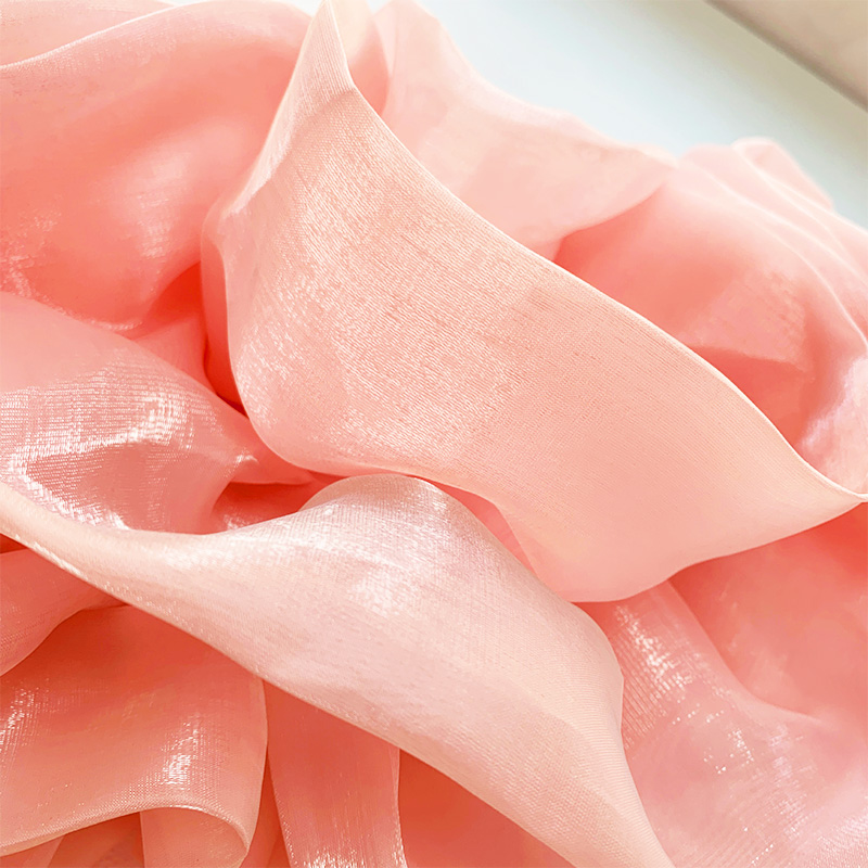 Organza Imitation Pearls Rosette Sleeveless Midi Dresses - image 6