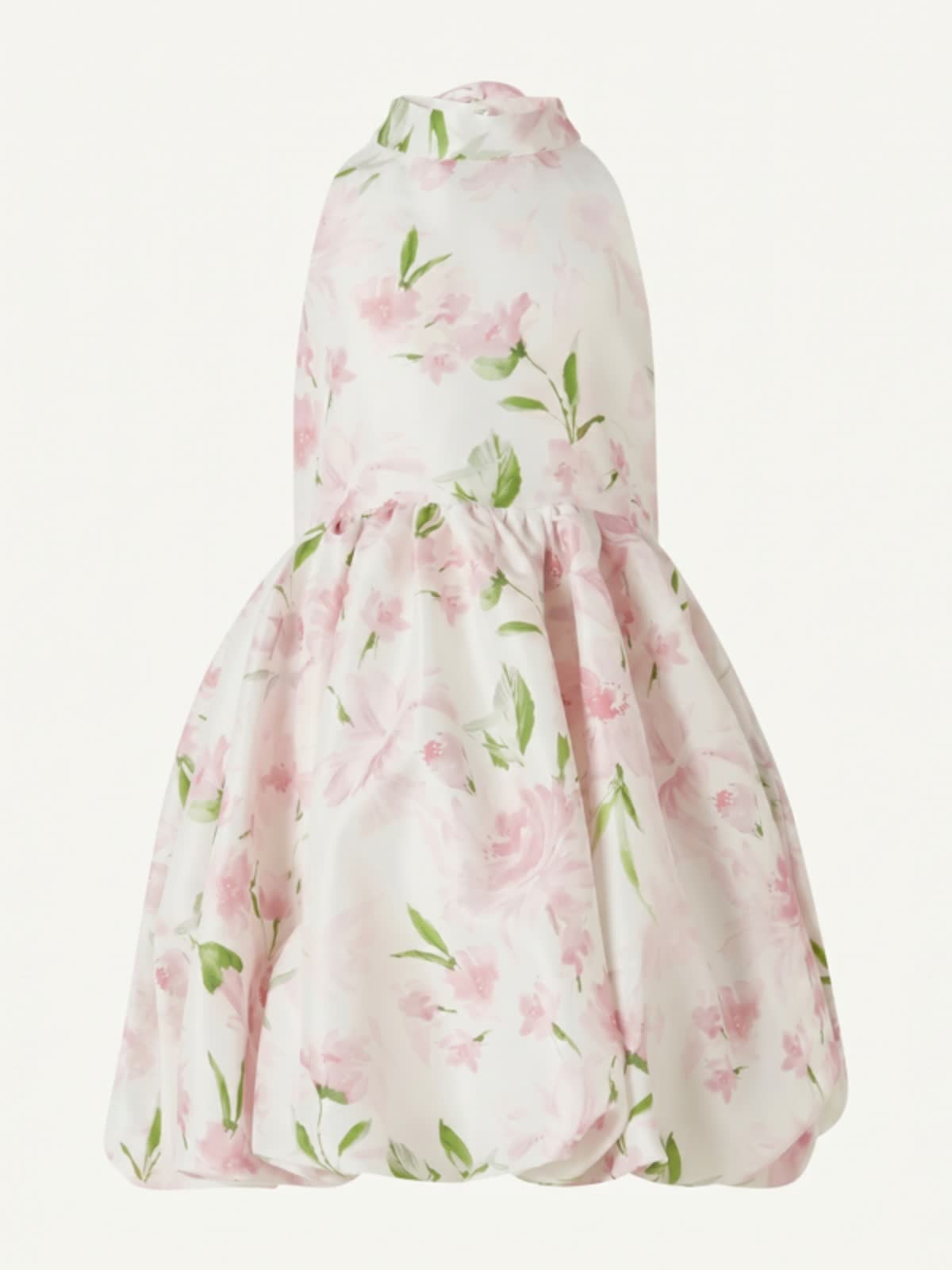 Chemical Fiber Blend Rosette Backless Sleeveless Short Dresses - image 11