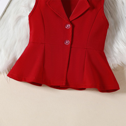 Cotton-Blend Sleeveless Two-piece Set - image 24