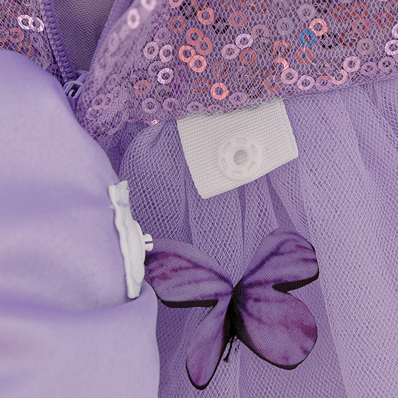 Mesh Butterfly Short Sleeve Midi Dresses - image 7