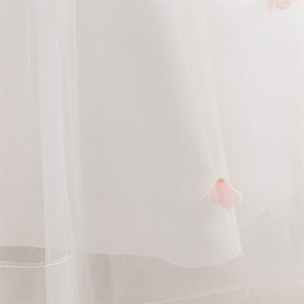 Mesh Rosette Sleeveless Midi Dresses - image 23