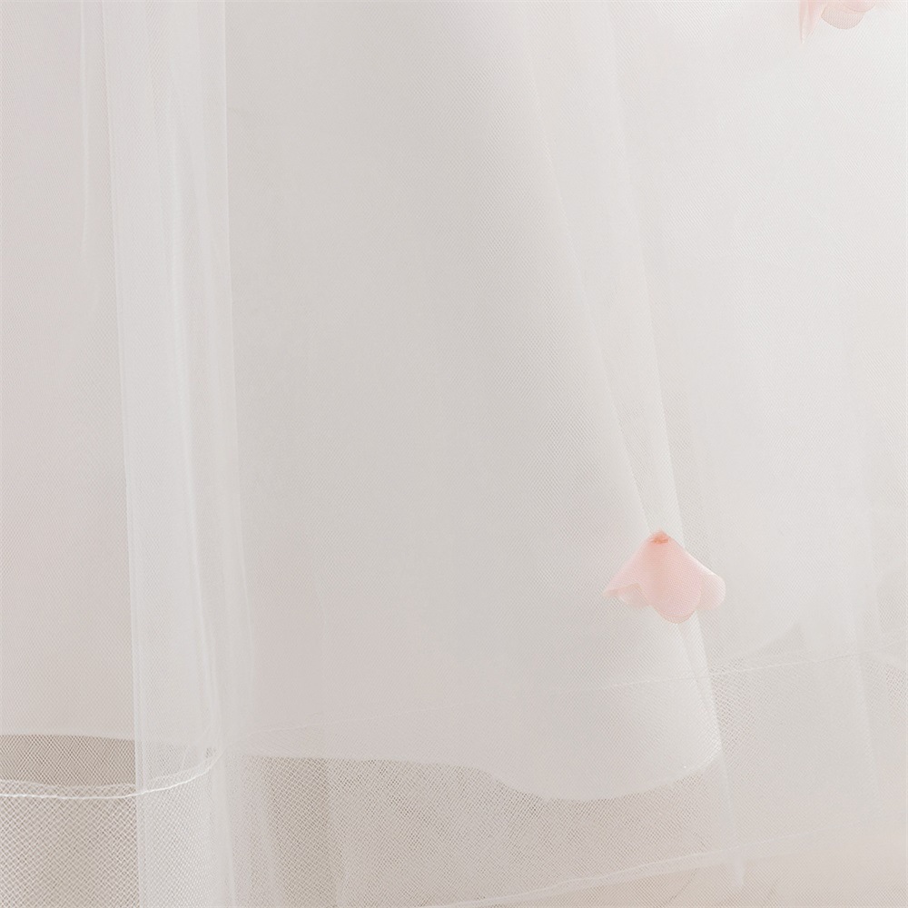 Mesh Rosette Sleeveless Midi Dresses - image 23