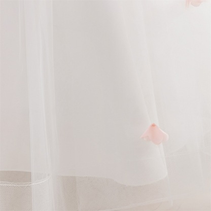 Mesh Rosette Sleeveless Midi Dresses - image 23