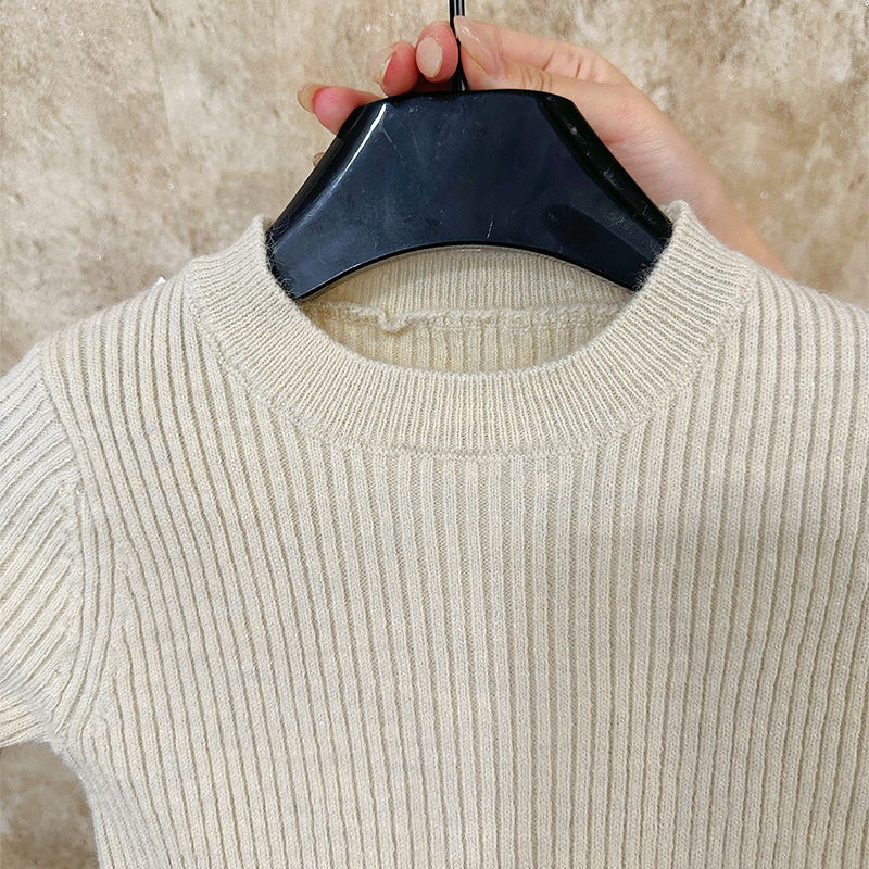 Knitting Bow Long Sleeve Regular Two-piece Set - image 11