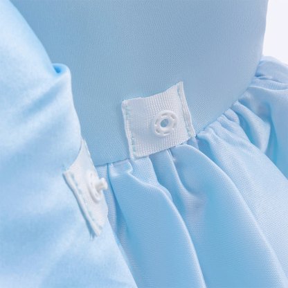 Chemical Fiber Blend Glitter Folds Short Sleeve Maxi Dresses - image 8