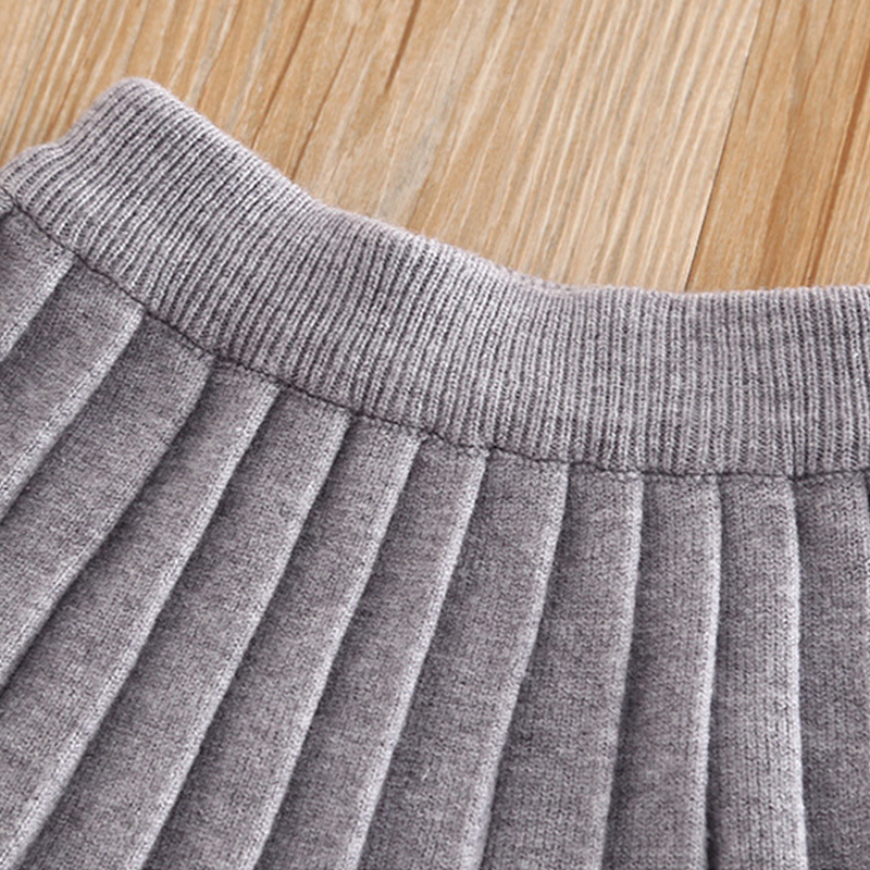 [Archive Sale] Yarn/wool Yarn Bow Imitation Pearls Long Sleeve Regular Two-piece Set - image 10